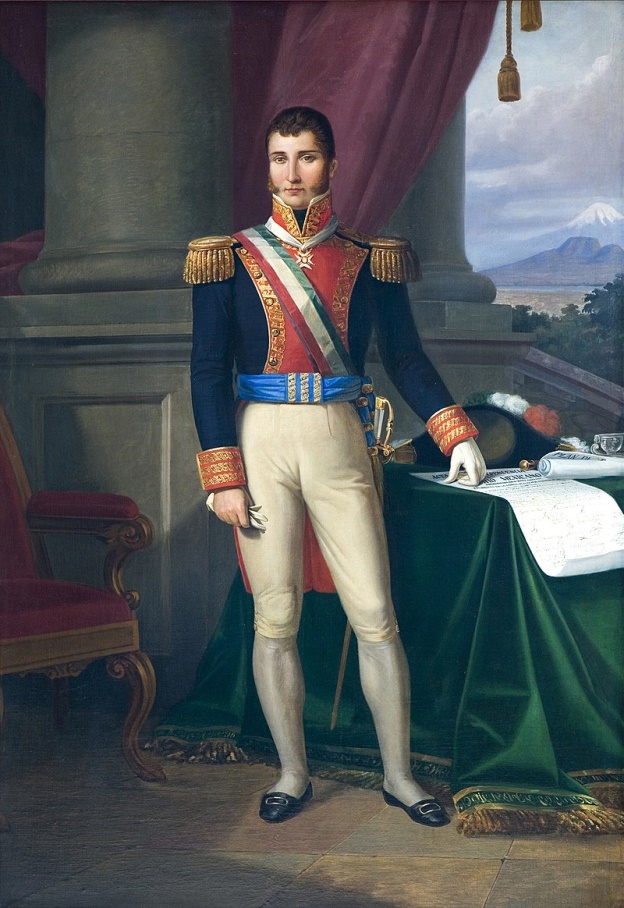Retrato de Agustín I de México