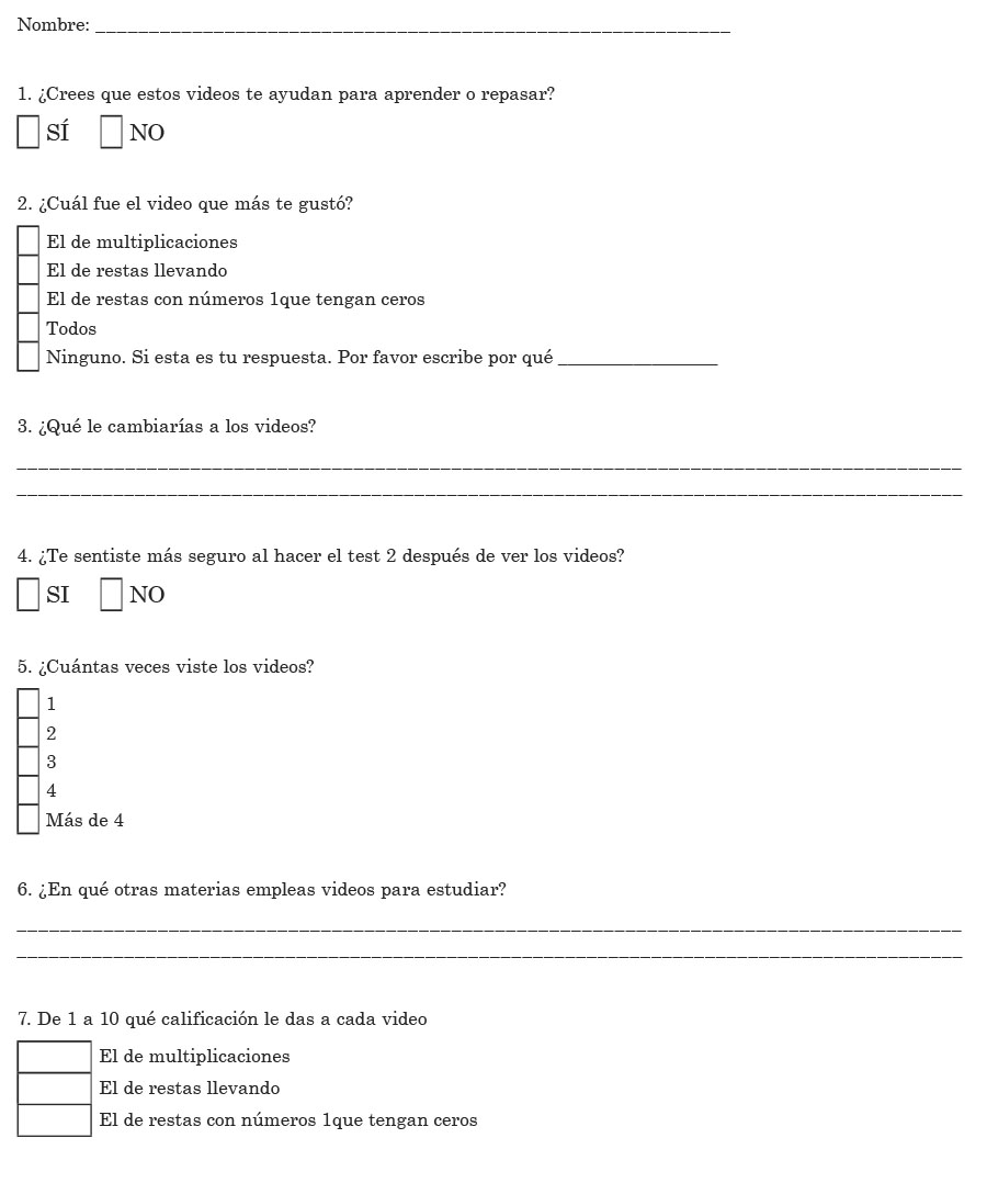 Respuestas acertadas en los dos test.