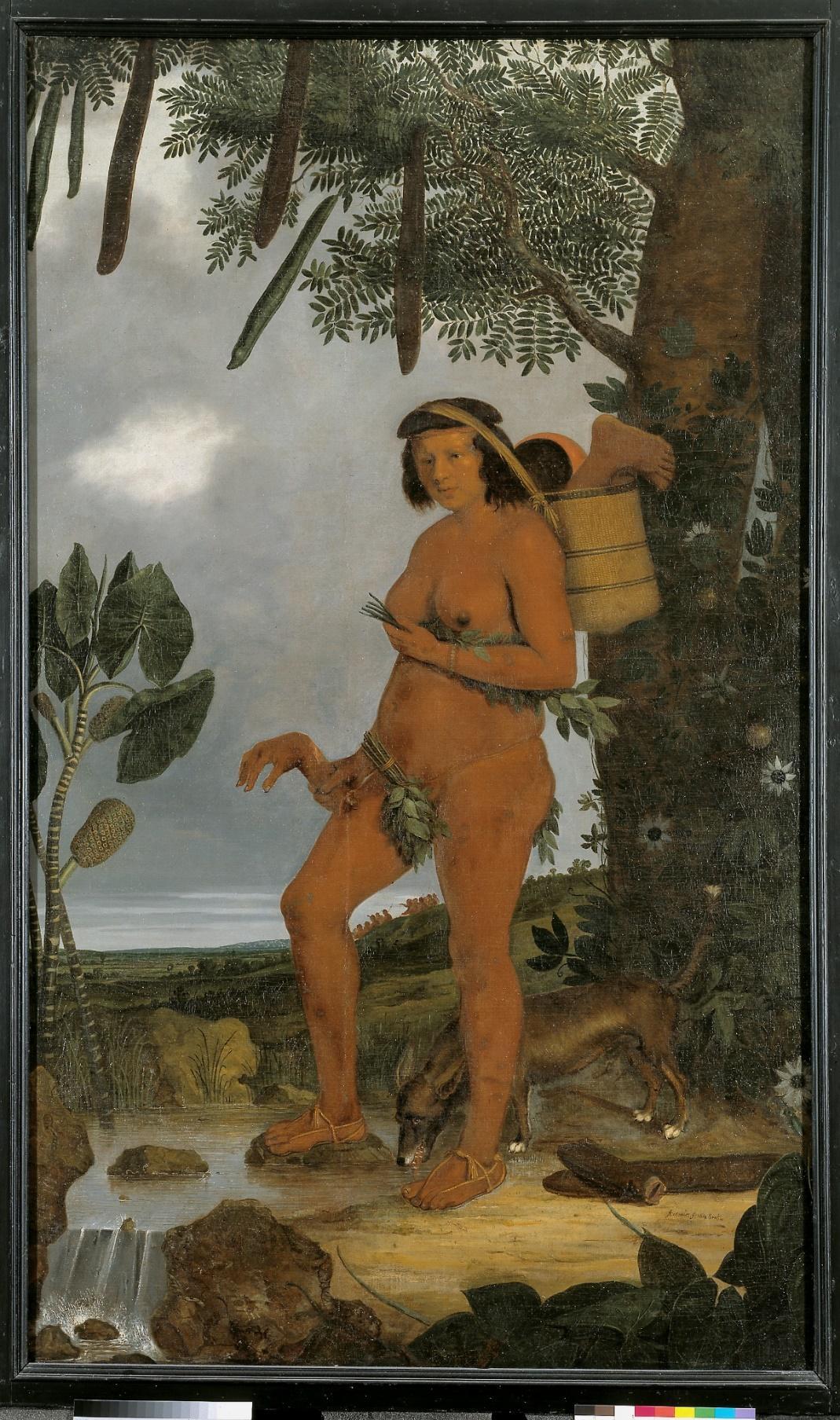 Mulher Tapuia, 1641, óleo sobre tela