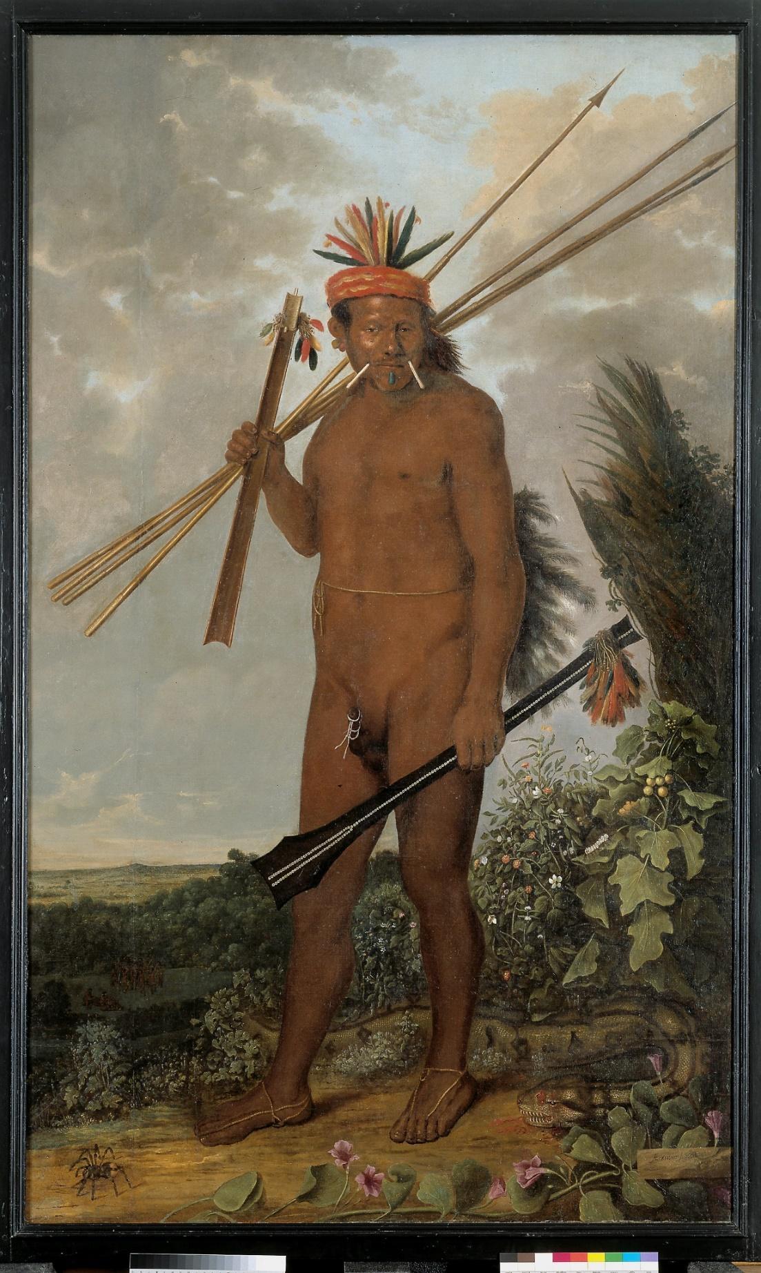 Homem Tapuia, 1643, óleo sobre tela
