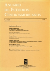 Anuario de Estudios Centroamericanos, Vol. 23 (1997)